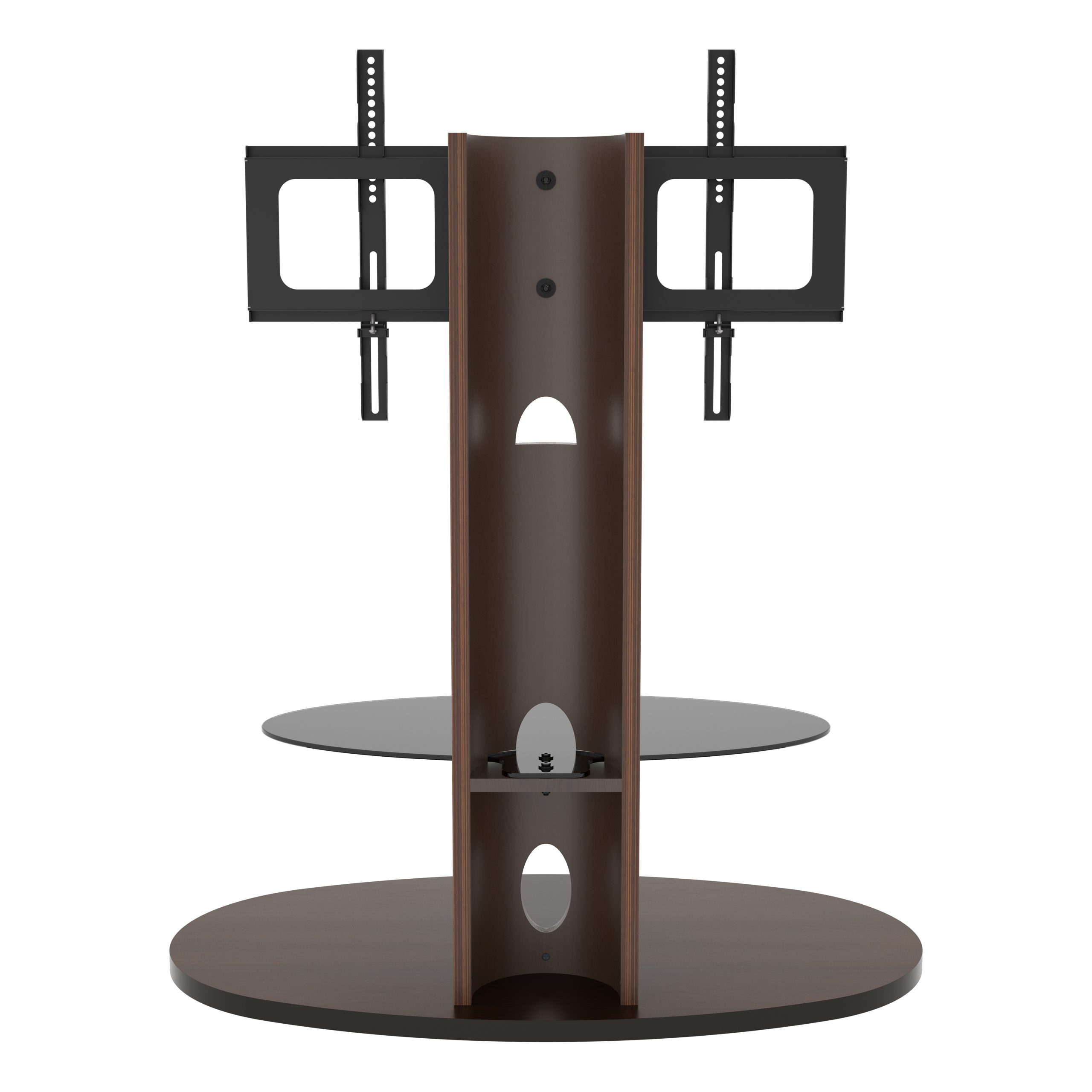 a_stand_www asimocrafts ウォールナット FSL93CHEXO-A: Affinity Chepstow Plus 36.6in Oval Pedestal TV