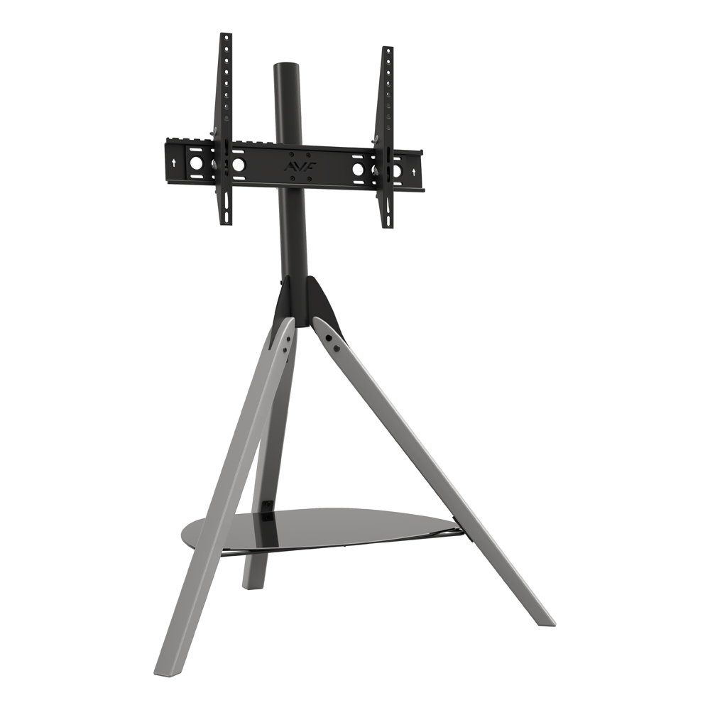 FSL1000HOXGB: Hoxton Tripod TV Stand in Grey / Black - AVF Premium
