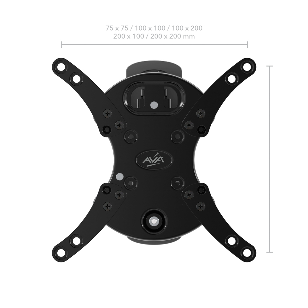 JNL202: AVF Premium Tilt & Turn TV Wall Mount - AVF Premium