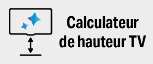 Calculateur de hauteur TV