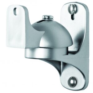 DEAK50S-D: Tilt & Turn Speaker Wall Mount Pair (Silver)