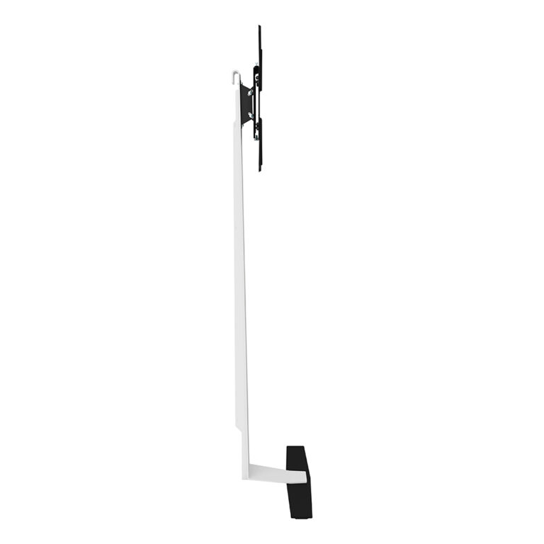 FL601LT Against the Wall Standing TV Mount (White & Black) AVF Group