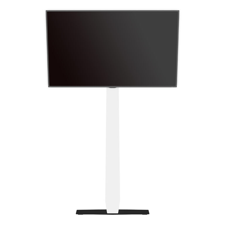 FL601LT Against the Wall Standing TV Mount (White & Black) AVF Group (UK & Europe)