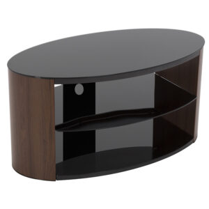 FS800REEW: Reed 80cm Oval TV Stand (Walnut)