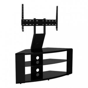 FSL1174COB: Como 1.08m Corner TV Stand with Mount (Black)