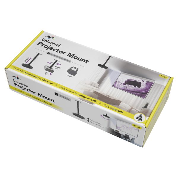 PP703: Extendable Tilt & Turn Projector Mount - AVF Group (UK