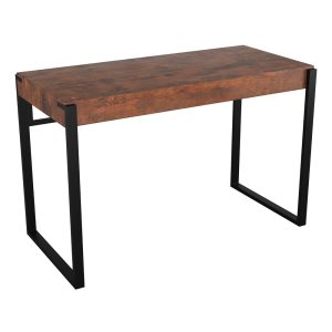 FD1000RIDDW: Ridgewood Desk Table (Rustic Dark Wood)