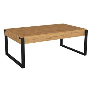 FT110RIDLW: Ridgewood Coffee Table (Rustic Light Wood)