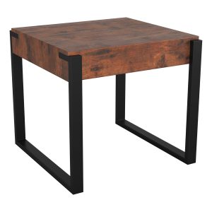 FT50RIDDW: Ridgewood Side Table (Rustic Dark Wood)