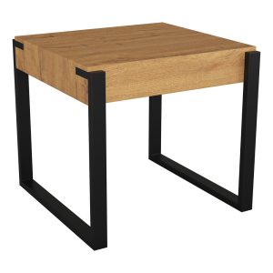 FT50RIDLW: Ridgewood Side Table (Rustic Light Wood)
