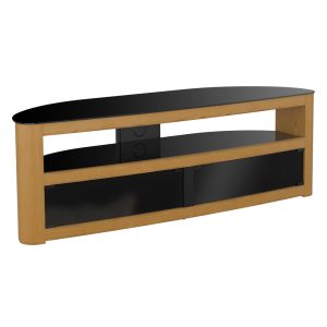 FS15BURXO: Affinity Burghley Plus 1.5m Curved TV Stand (Oak)