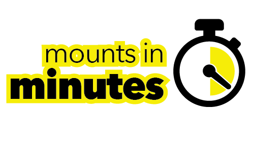 mounts in minutes