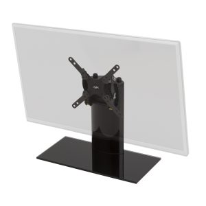 B201BB: Universal Tabletop TV Stand/Base – Adjustable Tilt (200 VESA)