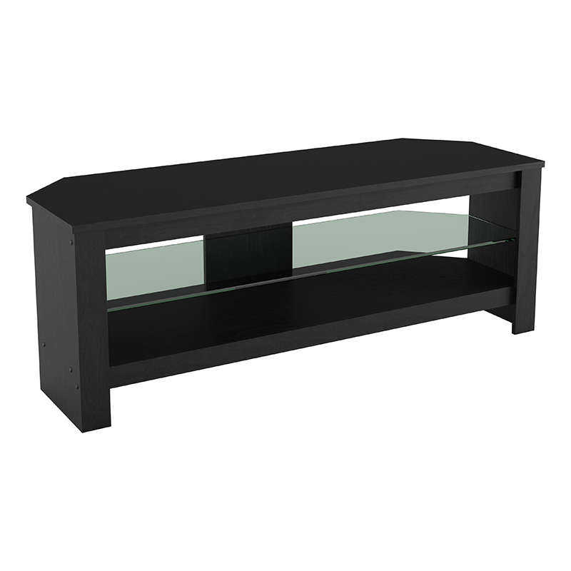 FSL700LUCSWW-A: Lucerne Curved Pedestal TV Stand - AVF Group US