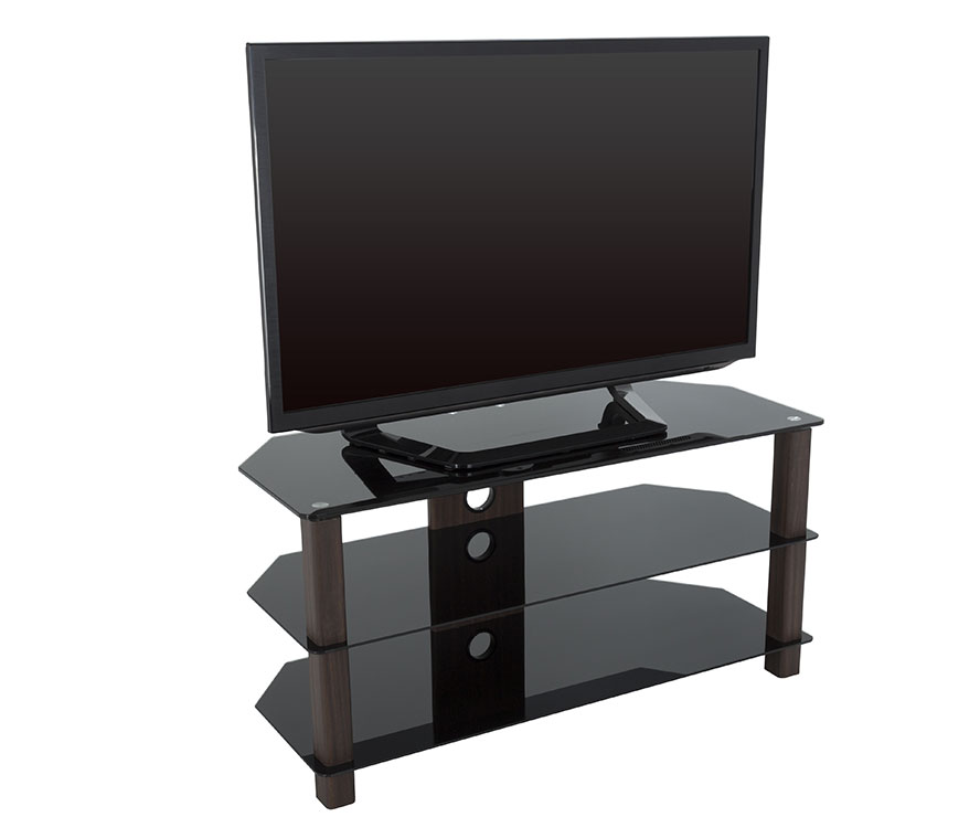 FS1000VALWB3-A: Valletta 39.4in Corner TV Stand (Walnut) - AVF Group ...