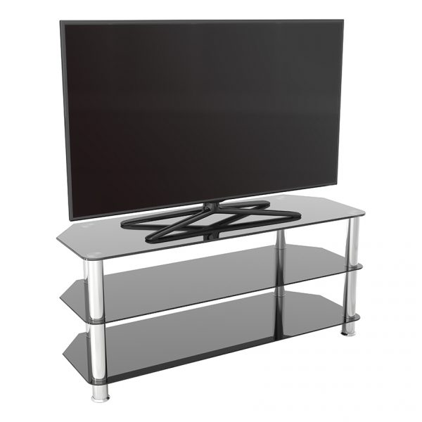 Black for sale online AVF Sdc1140-a TV Stand TV Stand 