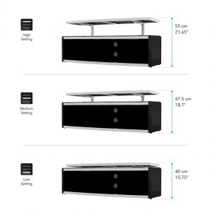 STG1250A-A: Options Stage TV Stand 1250 - AVF Group US