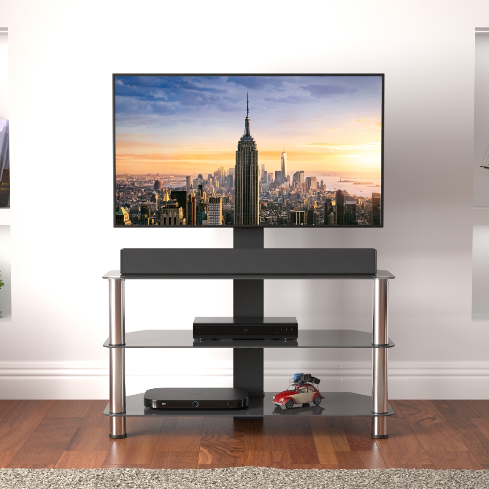 AVF Group 35 Corner Pedestal TV Stand SDCL900-A B&H Photo Video