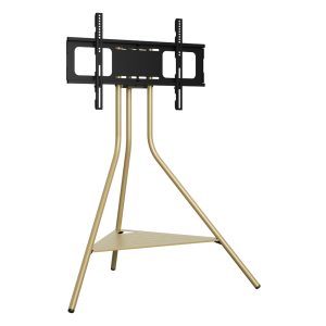 FSL900TIGGD-A: Tiga Freestanding Metal TV Tripod (Gold)